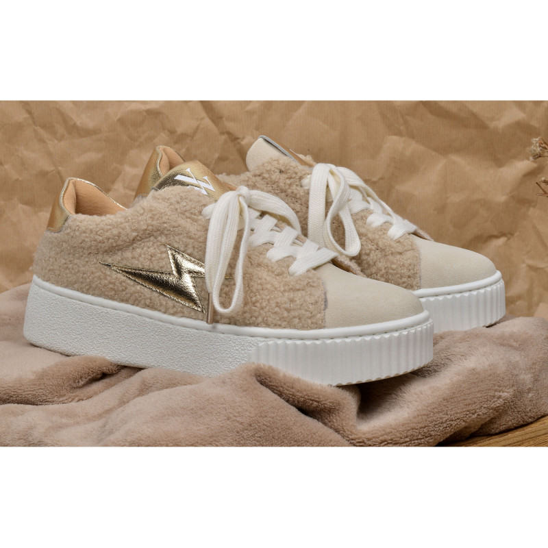 AVA Beige, Sneakers basses Vanessa Wu