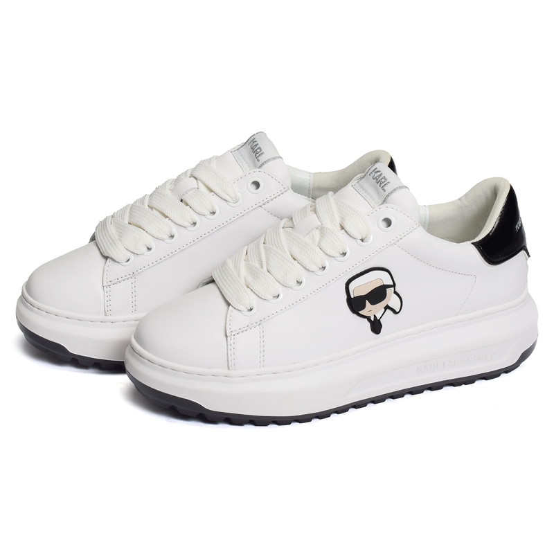 KAPRI LUG KARL NFT MEN Blanc, Sneakers basses Karl Lagerfeld