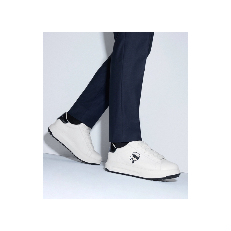 KAPRI LUG KARL NFT MEN Blanc, Sneakers basses Karl Lagerfeld