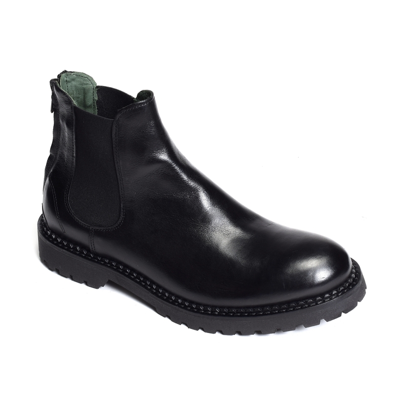 H033 ROEN Noir, Chelsea boots Hooker