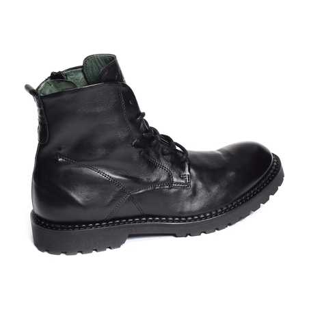 H034 ROEN Noir, Boots Hooker