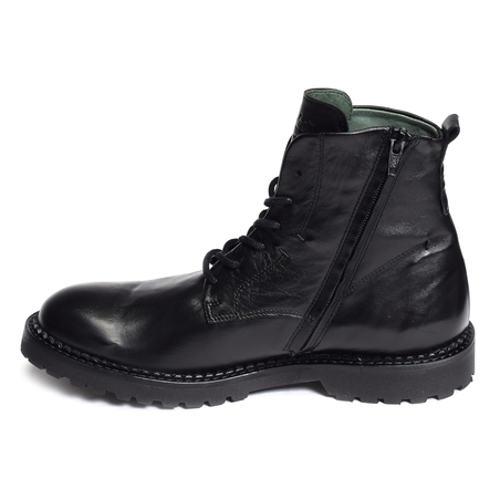 H034 ROEN Noir, Boots Hooker