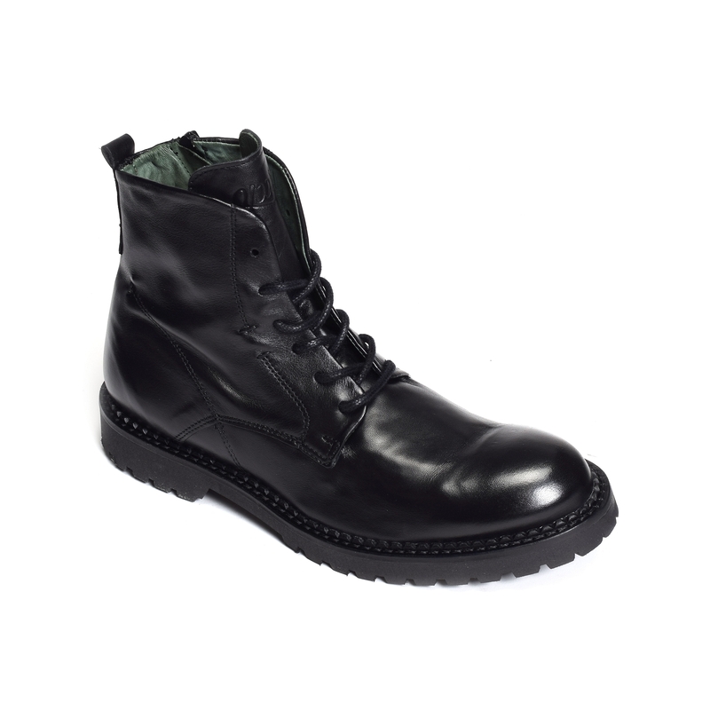 H034 ROEN Noir, Boots Hooker