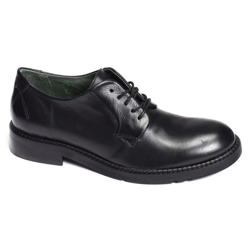 H035 PAUL Noir, Chaussures de Ville Hooker