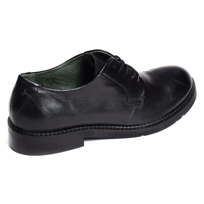 H035 PAUL Noir, Chaussures de Ville Hooker