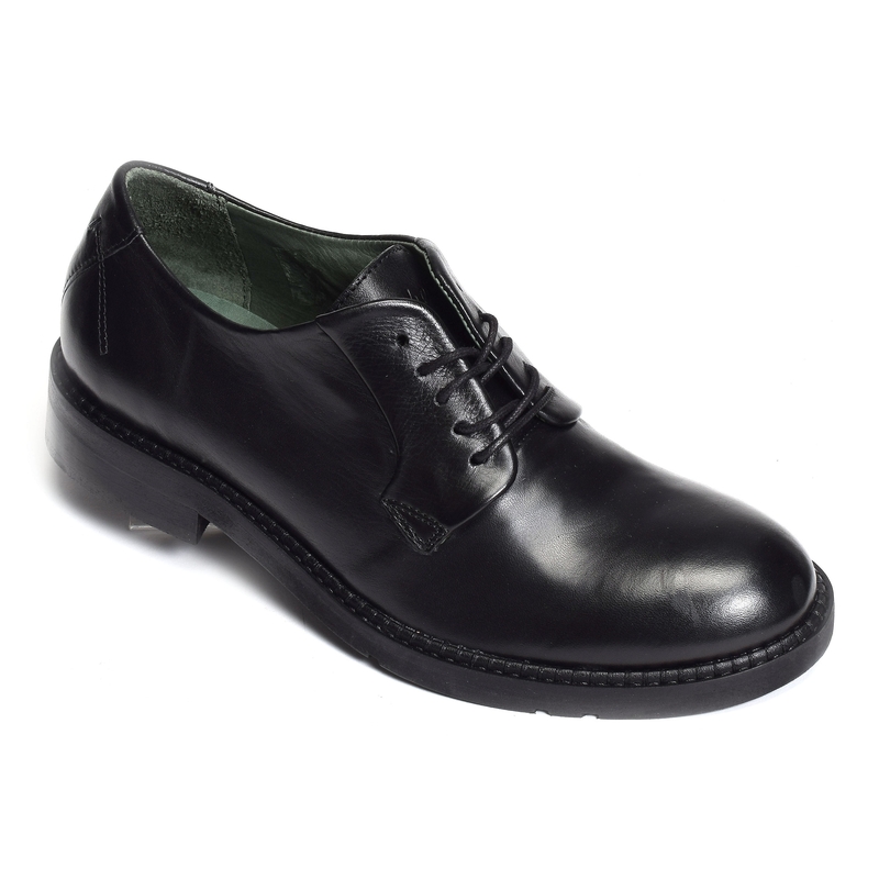 H035 PAUL Noir, Chaussures de Ville Hooker