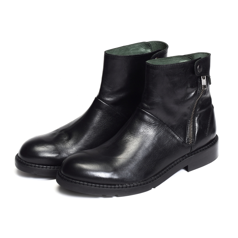 H044 PAUL Noir, Bottines Hooker