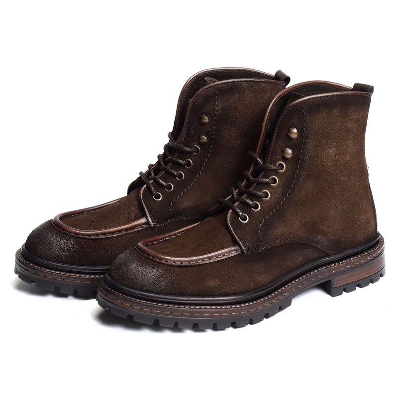 H030 SIMON Marron, Boots Hooker