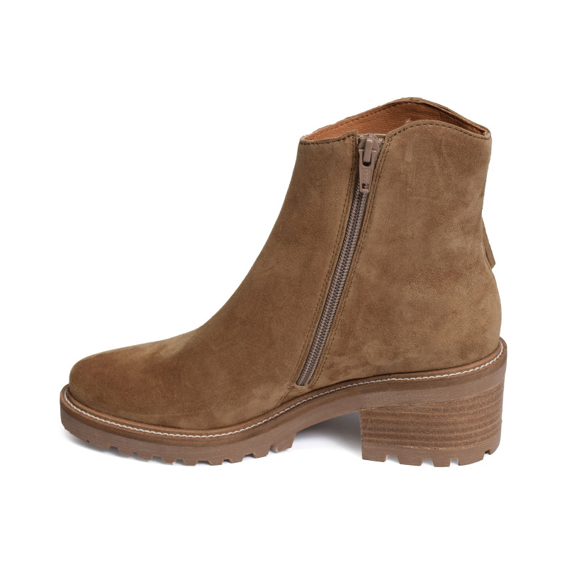 QUELLER Marron, Bottines Mam'zelle