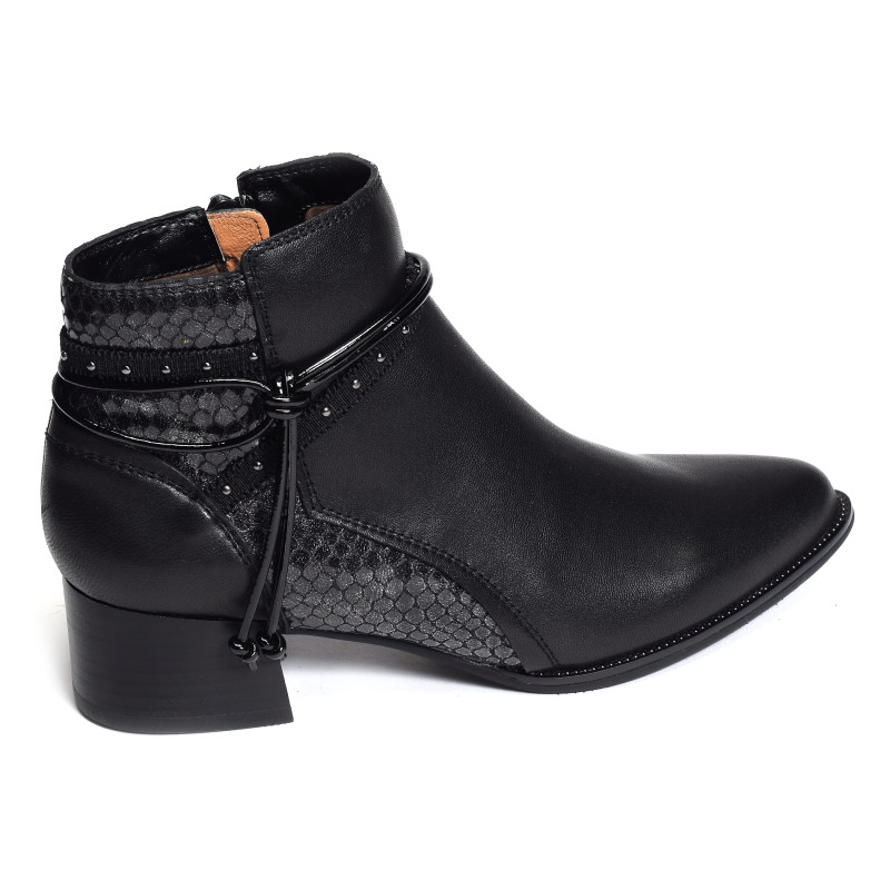 BANKS Noir, Bottines Fugitive