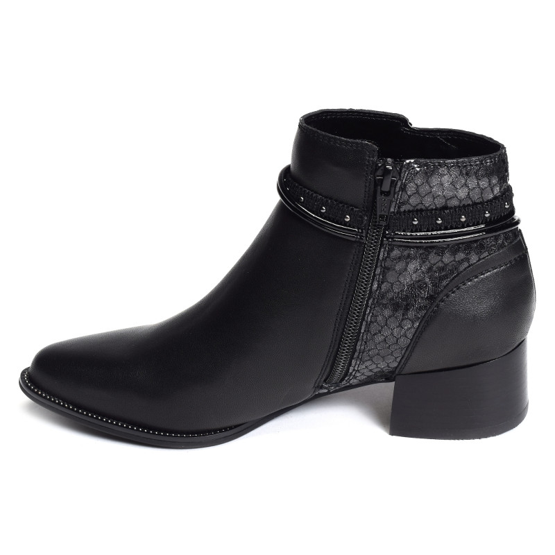 BANKS Noir, Bottines Fugitive