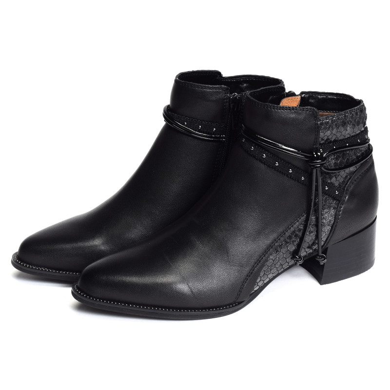 BANKS Noir, Bottines Fugitive