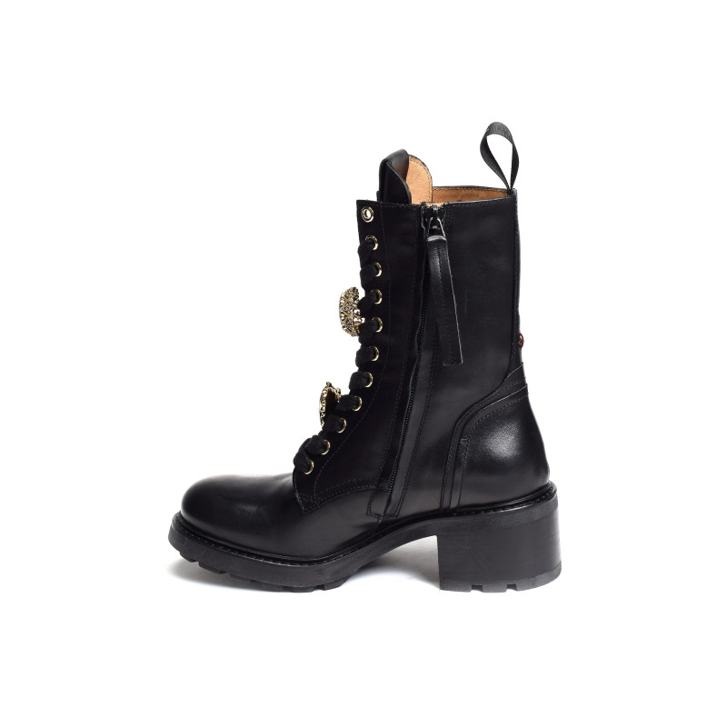 AFRA 44A Noir, Bottines & Boots Giopiu