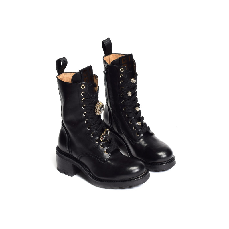 AFRA 44A Noir, Bottines & Boots Giopiu