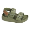 SURFY BUCKLES BOY Kaki, Sandales plates & Nu-Pieds Shoopom