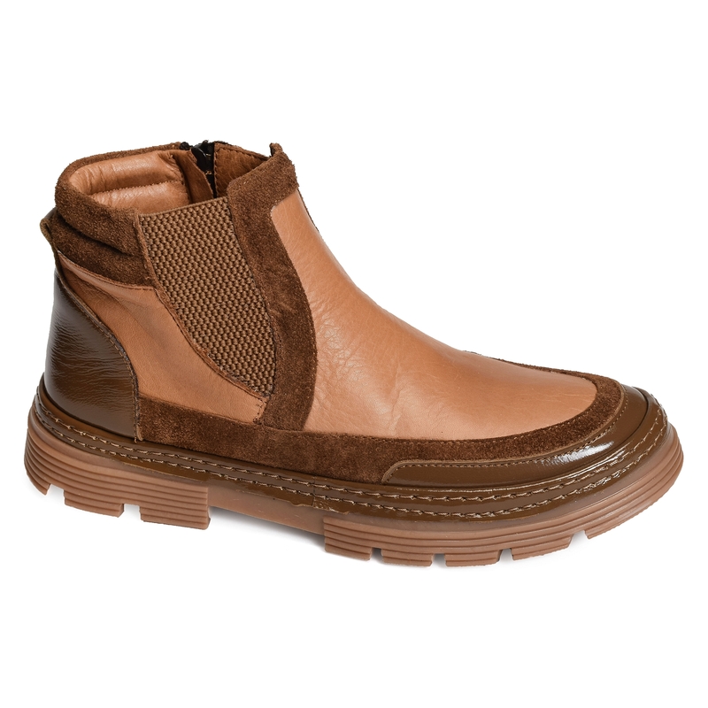 CAPNOR Camel, Bottines Madory