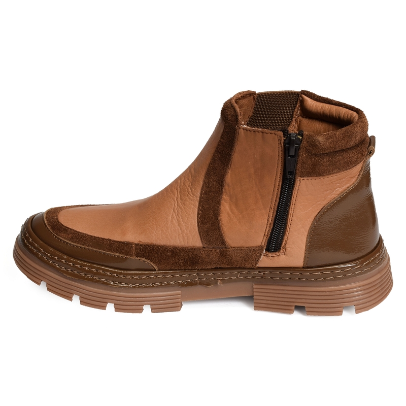 CAPNOR Camel, Bottines Madory