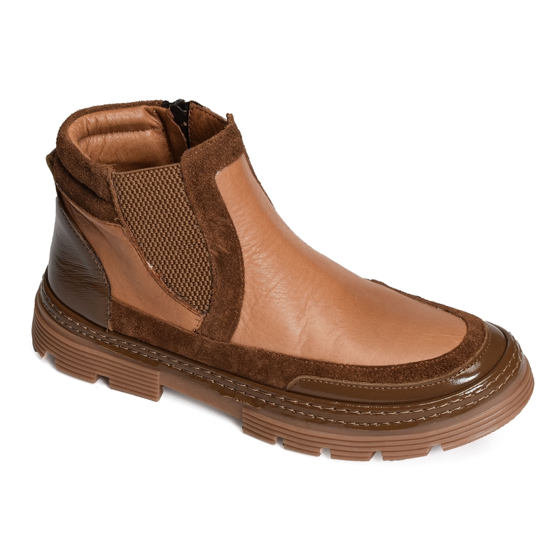 CAPNOR Camel, Bottines Madory