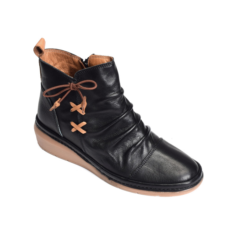 HADRON Noir, Bottines Madory