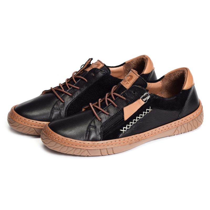 MILEUR Noir, Sneakers basses Madory