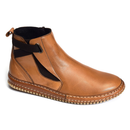 COFFRE Camel, Bottines Karyoka