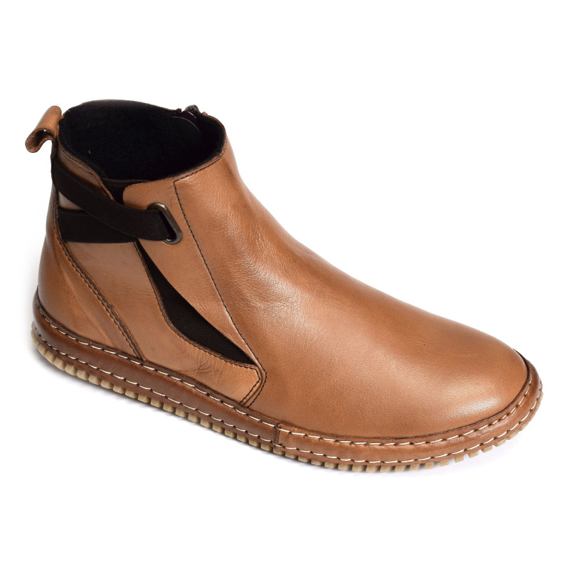 COFFRE Camel, Bottines Karyoka