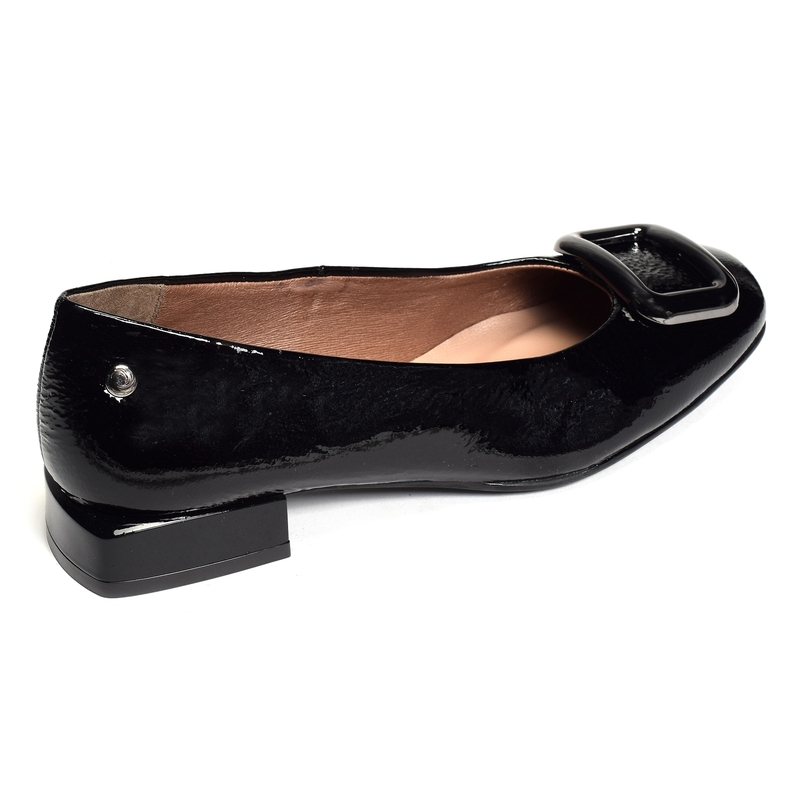 4851 BIS Verni Noir, Ballerines Kaola