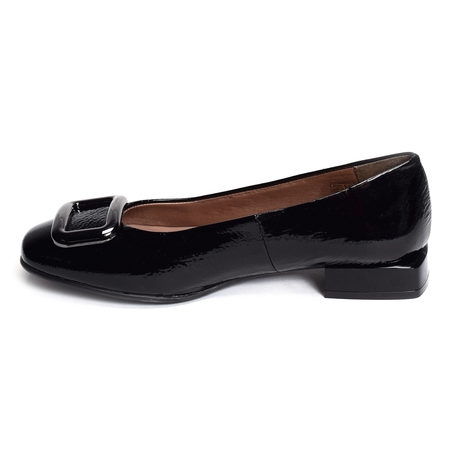 4851 BIS Verni Noir, Ballerines Kaola