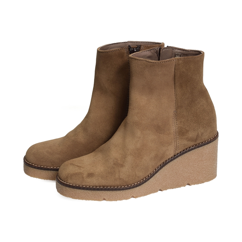 6103L Taupe, Bottines Patricia Miller