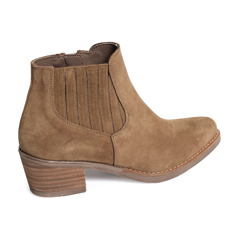 6416 Taupe, Bottines Patricia Miller