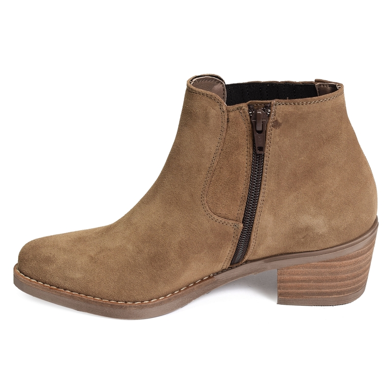 6416 Taupe, Bottines Patricia Miller