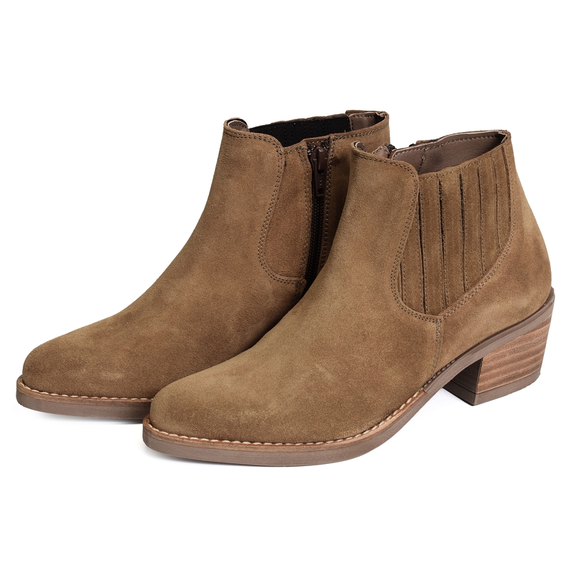 6416 Taupe, Bottines Patricia Miller