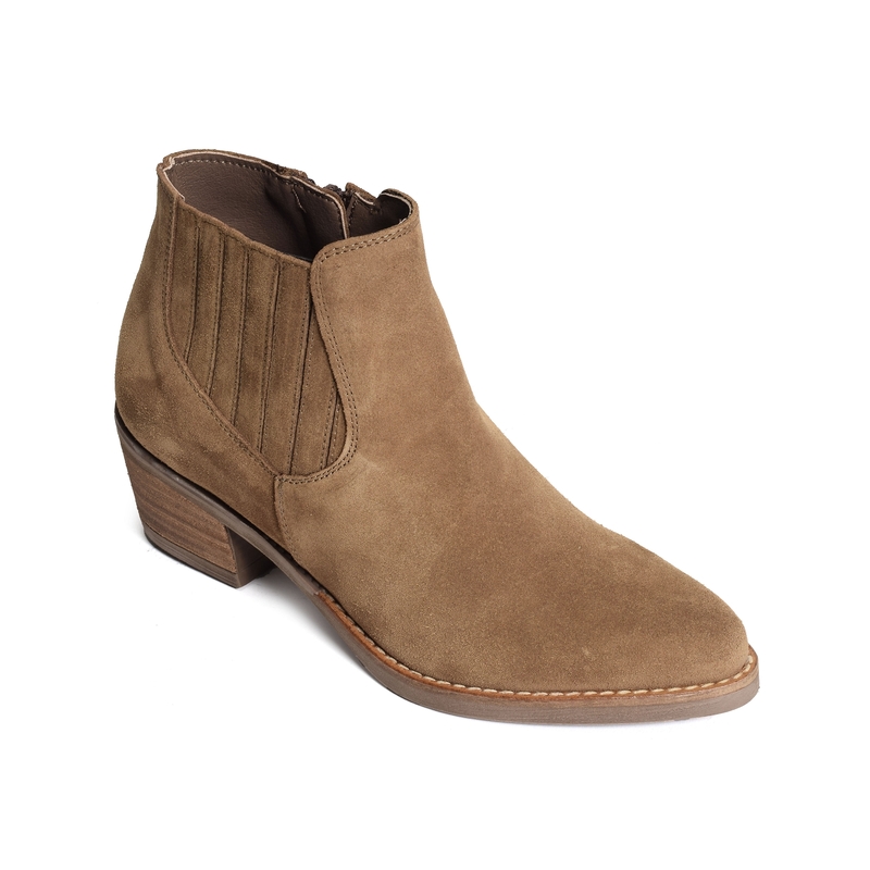 6416 Taupe, Bottines Patricia Miller