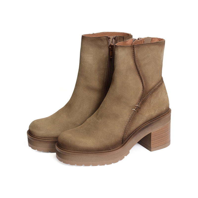 CV6151 Beige, Bottines Folie's