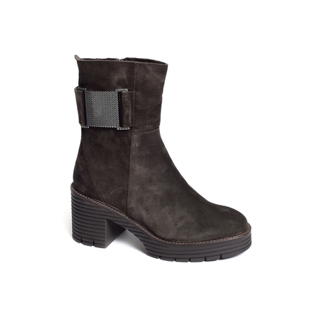 MONTEZ Marron Foncé, Bottines Softwaves