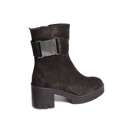 MONTEZ Marron Foncé, Bottines Softwaves