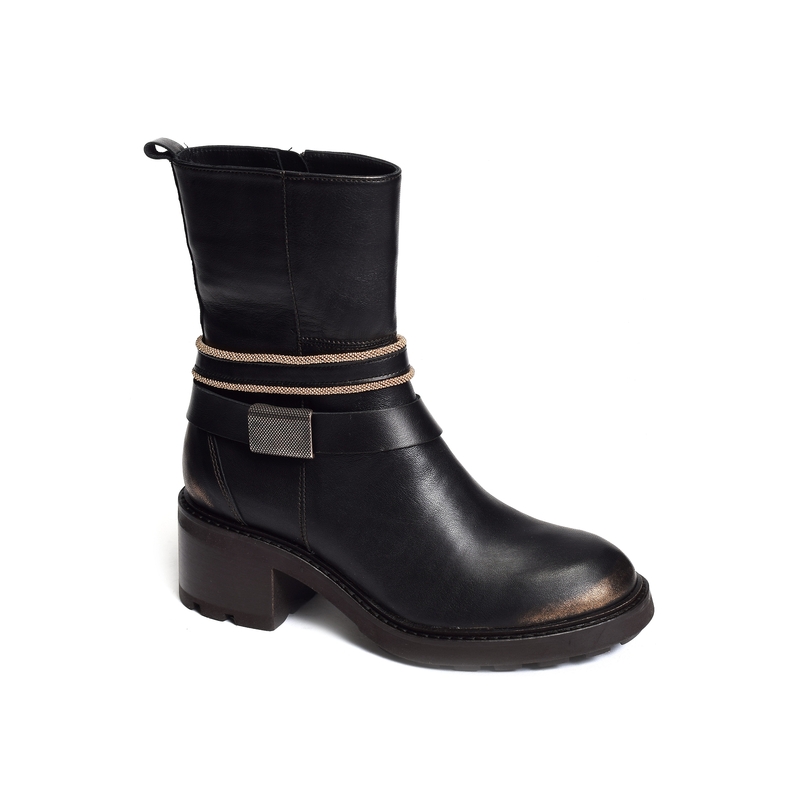 IDOYA Noir, Bottines Softwaves