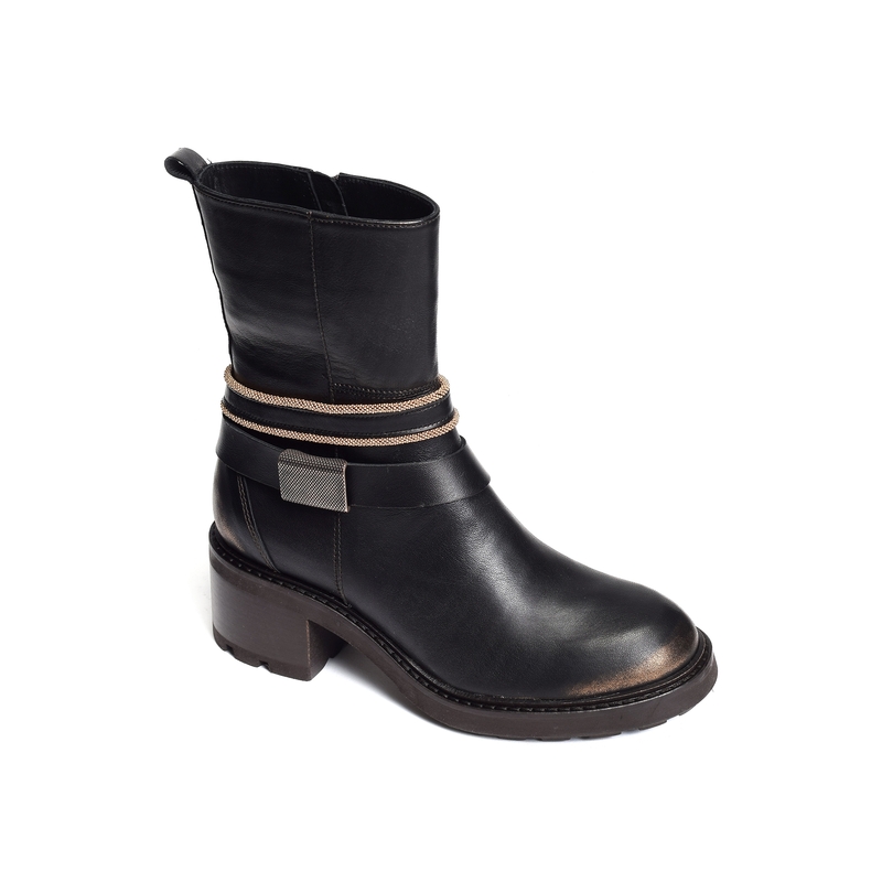 IDOYA Noir, Bottines Softwaves