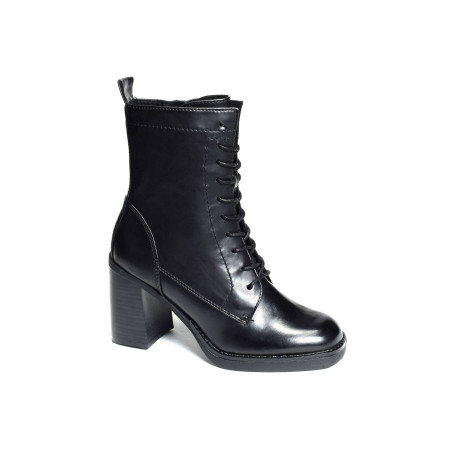 25115 Noir, Bottines Marco Tozzi