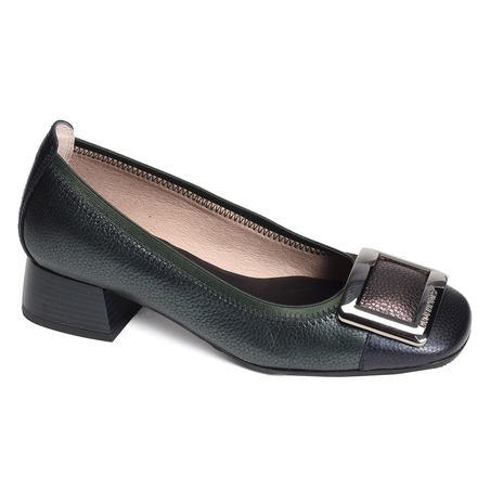 MANILA 243673 Vert Marine, Ballerines Hispanitas