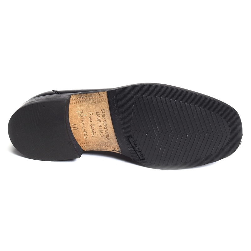 BARIUS Noir, Mocassins Pierre Cardin