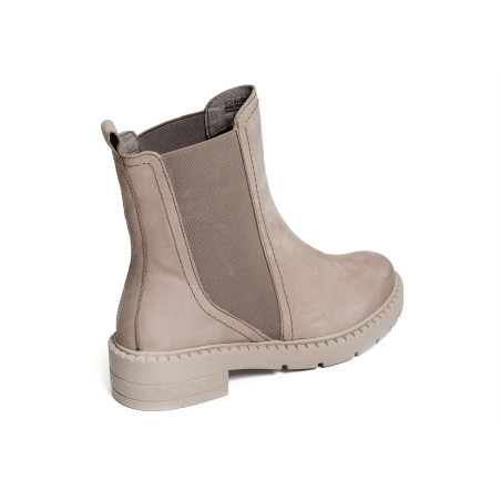 25401 Taupe, Chelsea boots Marco Tozzi