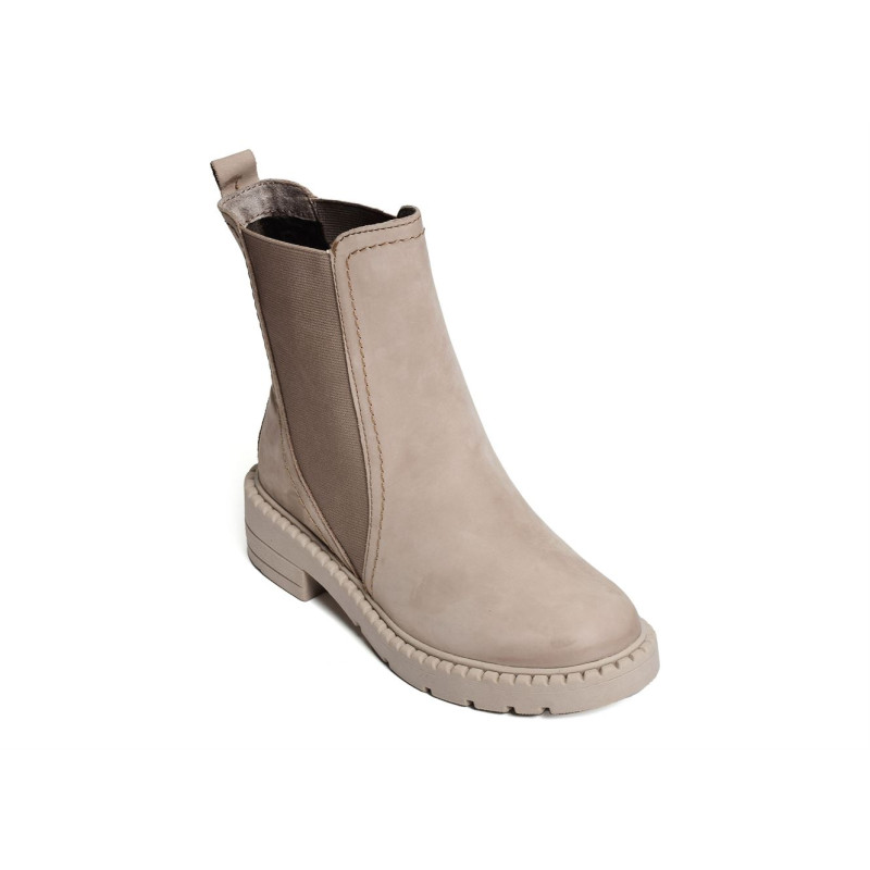 25401 Taupe, Chelsea boots Marco Tozzi