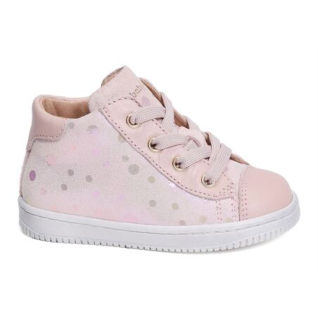 7160 Rose, Chaussures à Lacets Babybotte