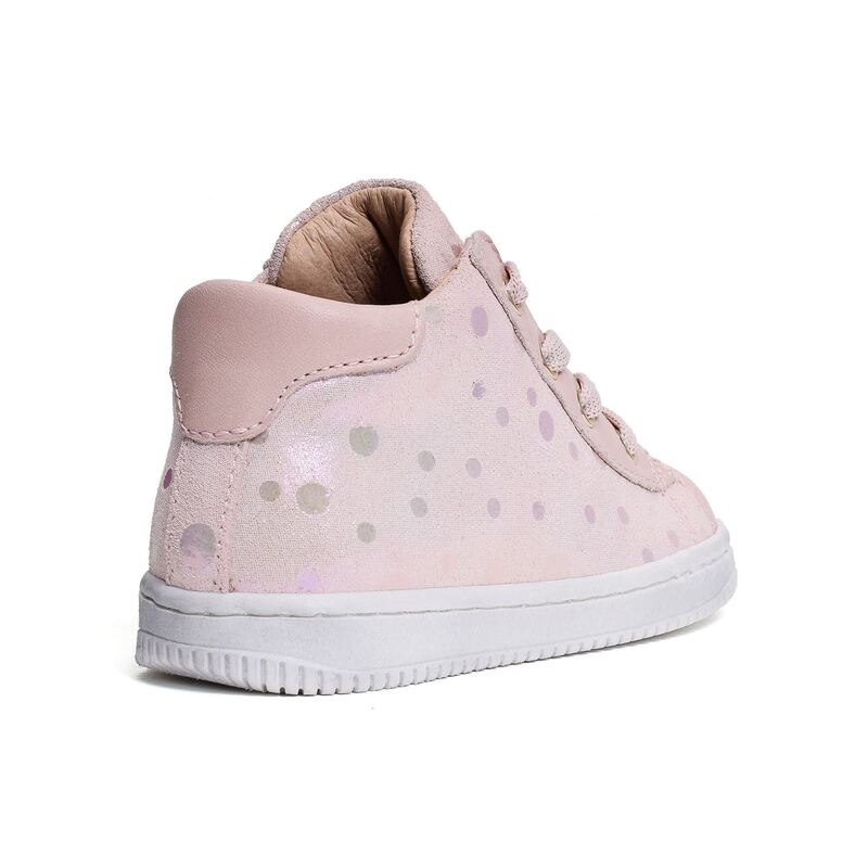 7160 Rose, Chaussures à Lacets Babybotte