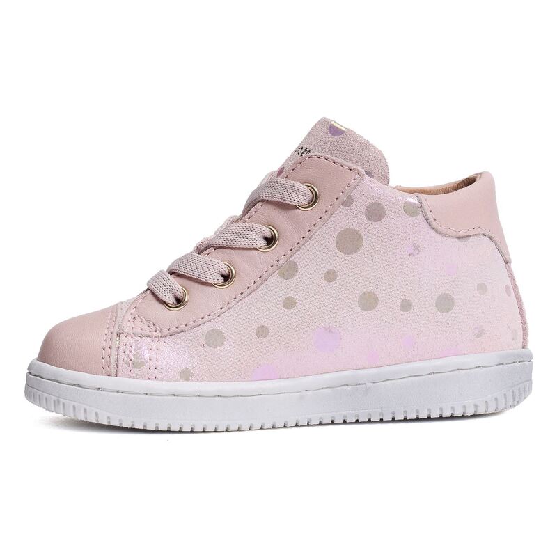 7160 Rose, Chaussures à Lacets Babybotte