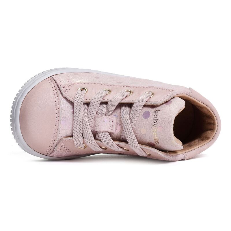 7160 Rose, Chaussures à Lacets Babybotte