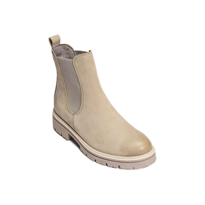 25436 Taupe, Chelsea boots Marco Tozzi