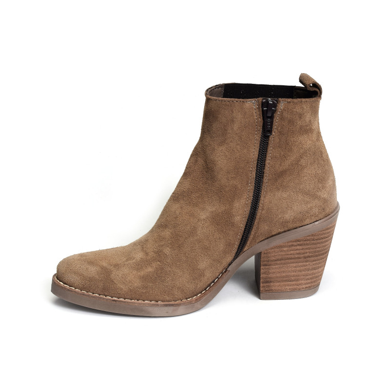 5142 Taupe, Bottines Patricia Miller