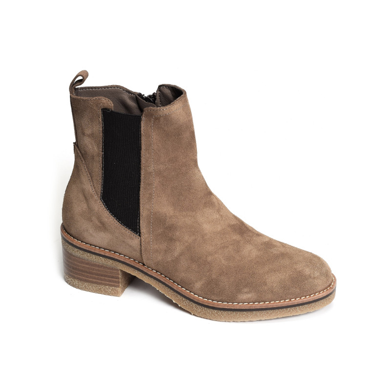 5302 Taupe, Chelsea boots Patricia Miller